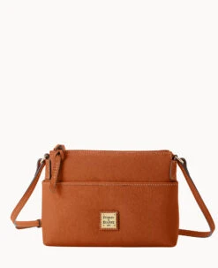 Saffiano Katie Crossbody Amber -Dooney & Bourke B2340G SINASINA