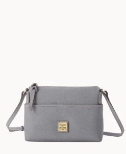 Saffiano Katie Crossbody Amber -Dooney & Bourke B2340G SISMSISM