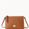 Pebble Grain Rosie Crossbody Caramel
