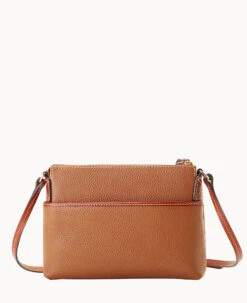 Pebble Grain Rosie Crossbody Caramel -Dooney & Bourke B2341G AWCAPATN ALT3