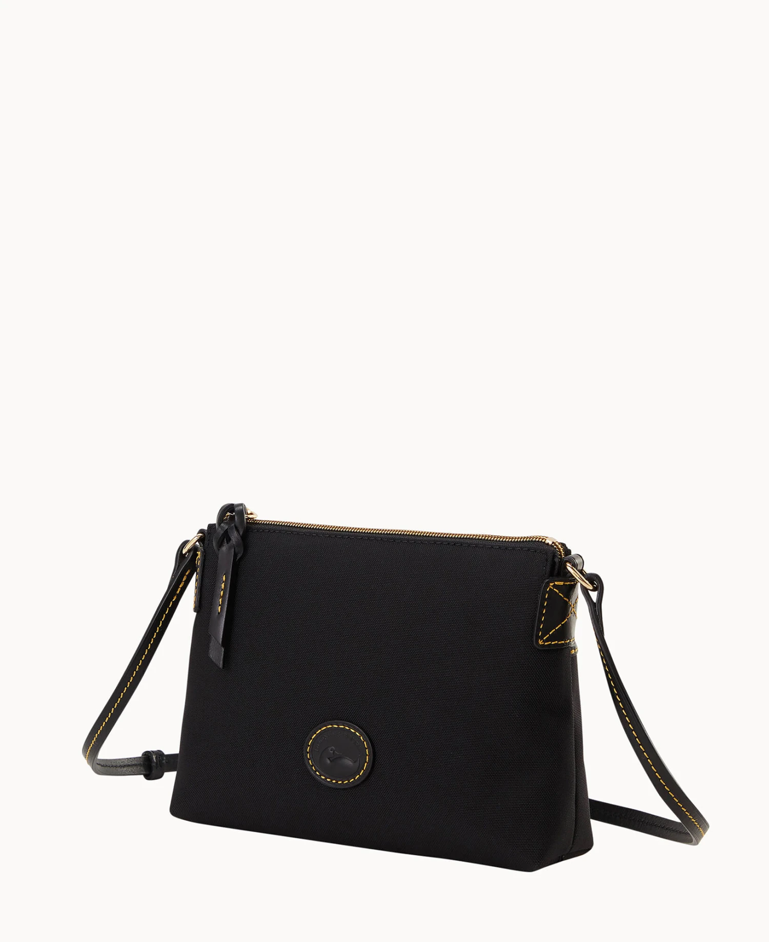Nylon Rosie Crossbody Black Black 2 Nylon Rosie Crossbody Black Black - Image 2
