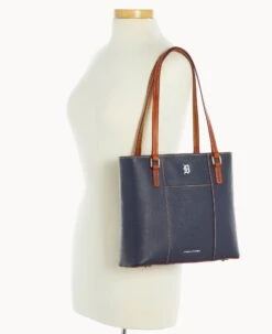 MLB Tigers Small Lexington TIGERS -Dooney & Bourke B2342G AWNVPATNTGRS ALT4 1