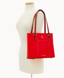 MLB Red Sox Small Lexington RED SOX -Dooney & Bourke B2342G AWRDPATNRDSX ALT4