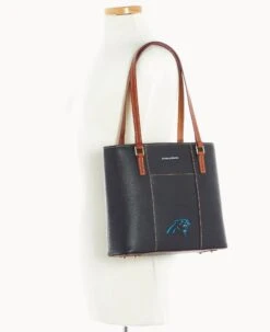 NFL Panthers Small Lexington PANTHERS 20 NFL Panthers Small Lexington PANTHERS -Dooney & Bourke B2342H AWBLPATNPANT ALT4 1