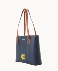 Collegiate University Of Notre Dame Small Lexington Notre Dame 14 Collegiate University Of Notre Dame Small Lexington Notre Dame -Dooney & Bourke B2342H AWNVPATNNTRE ALT1 1