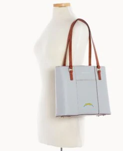 NFL Chargers Small Lexington CHARGERS -Dooney & Bourke B2342H AWSVPATNCHGR ALT4 1