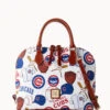 MLB Cubs Zip Zip Satchel CUBS