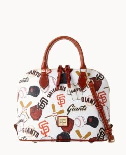 MLB Giants Zip Zip Satchel GIANTS 17 MLB Giants Zip Zip Satchel GIANTS -Dooney & Bourke B2343G QUMWPATNGINT 1