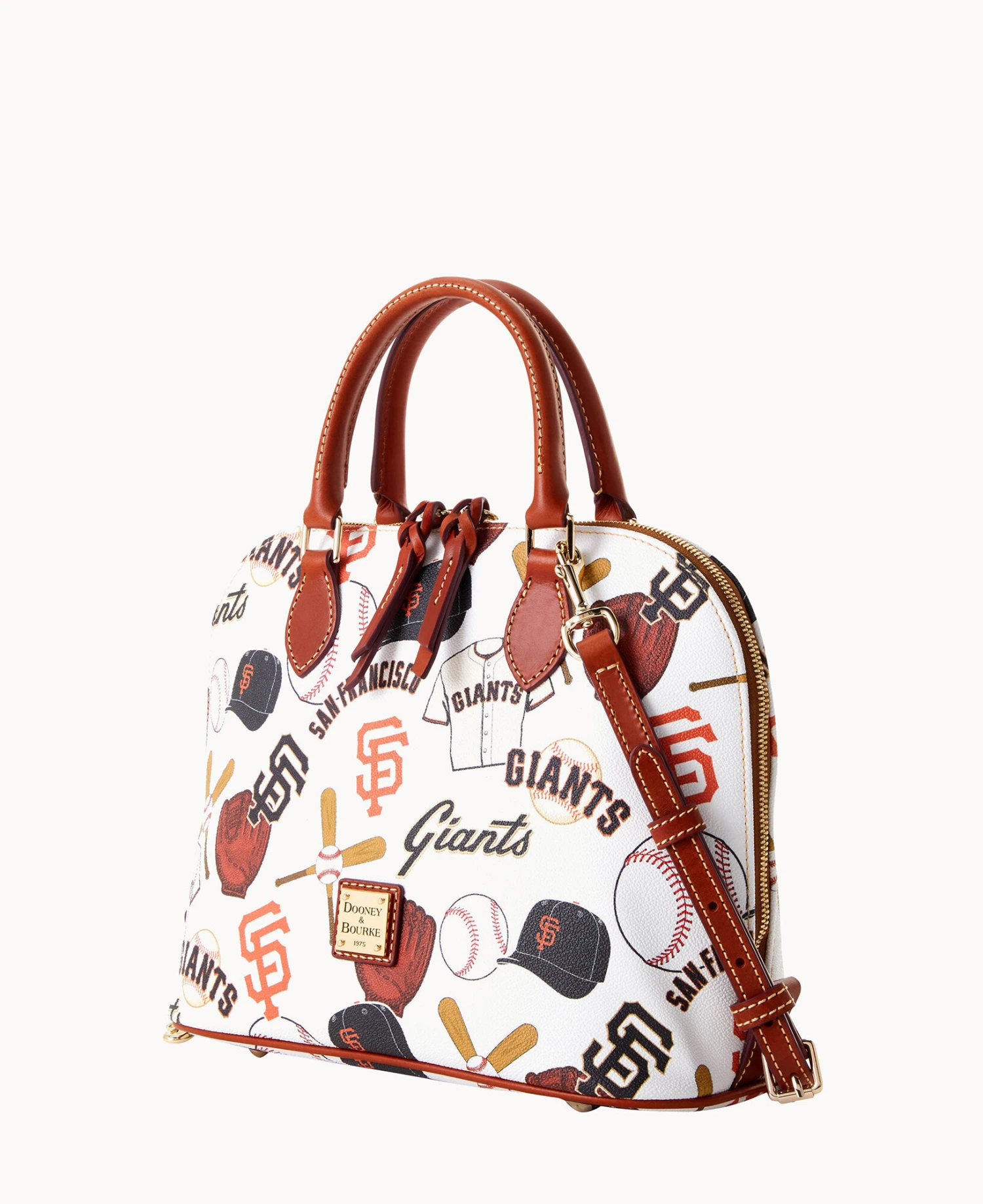 MLB Giants Zip Zip Satchel GIANTS 3 MLB Giants Zip Zip Satchel GIANTS - Image 3