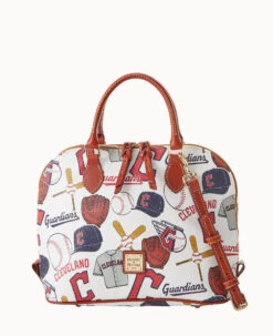MLB Guardians Zip Zip Satchel GUARDIANS -Dooney & Bourke B2343G QUMWPATNGUAR 2