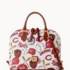 MLB Reds Zip Zip Satchel REDS