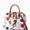 MLB Tigers Zip Zip Satchel TIGERS