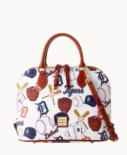 MLB Tigers Zip Zip Satchel TIGERS