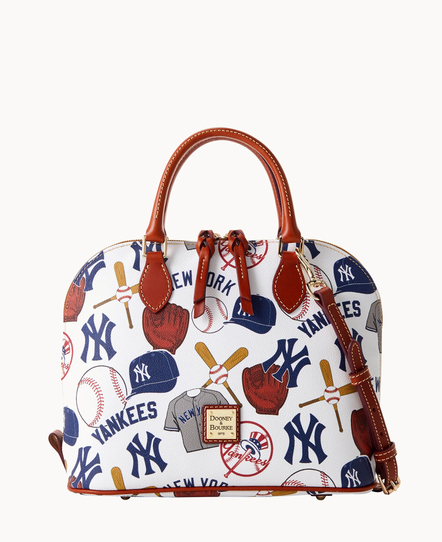 MLB Yankees Zip Zip Satchel YANKEES 11 MLB Yankees Zip Zip Satchel YANKEES - Image 11