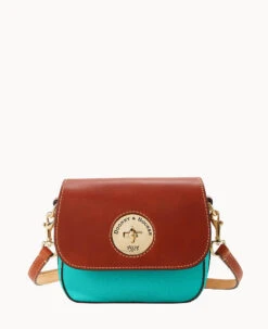 Pebble Turnlock Flap Saddle Spearmint