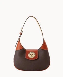 Pebble Turnlock Hobo 26 Hot Pink -Dooney & Bourke B2378G 9PBMPATN