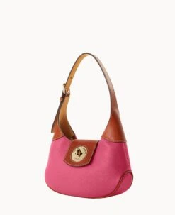 Pebble Turnlock Hobo 26 Hot Pink -Dooney & Bourke B2378G 9PHPPATN ALT1 1