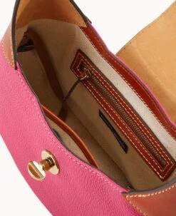 Pebble Turnlock Hobo 26 Hot Pink -Dooney & Bourke B2378G 9PHPPATN ALT2 1