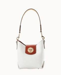 Pebble Turnlock Sac 22 White -Dooney & Bourke B2380G 9PWHPATN 1