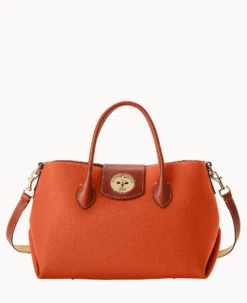 Pebble Turnlock Handle Tote 30 Spearmint -Dooney & Bourke B2382G 9PCRPATN