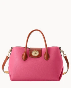 Pebble Turnlock Handle Tote 30 Spearmint -Dooney & Bourke B2382G 9PHPPATN