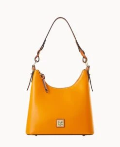 Wexford Leather Bryce Hobo Marigold 18 Wexford Leather Bryce Hobo Marigold -Dooney & Bourke B2400G JKMYPANA 1