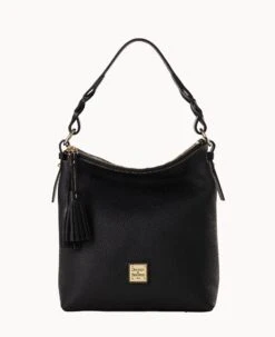 Pebble Grain Randy Black Black -Dooney & Bourke B2423G AWBLPABL 1