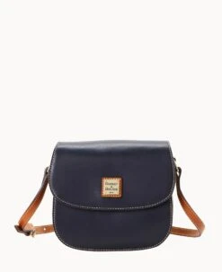 Wexford Leather Saddle Crossbody Black -Dooney & Bourke B2430G JKMDPANA