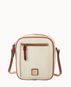Pebble Grain Camera Crossbody White -Dooney & Bourke B2432G AWWHPATN 1