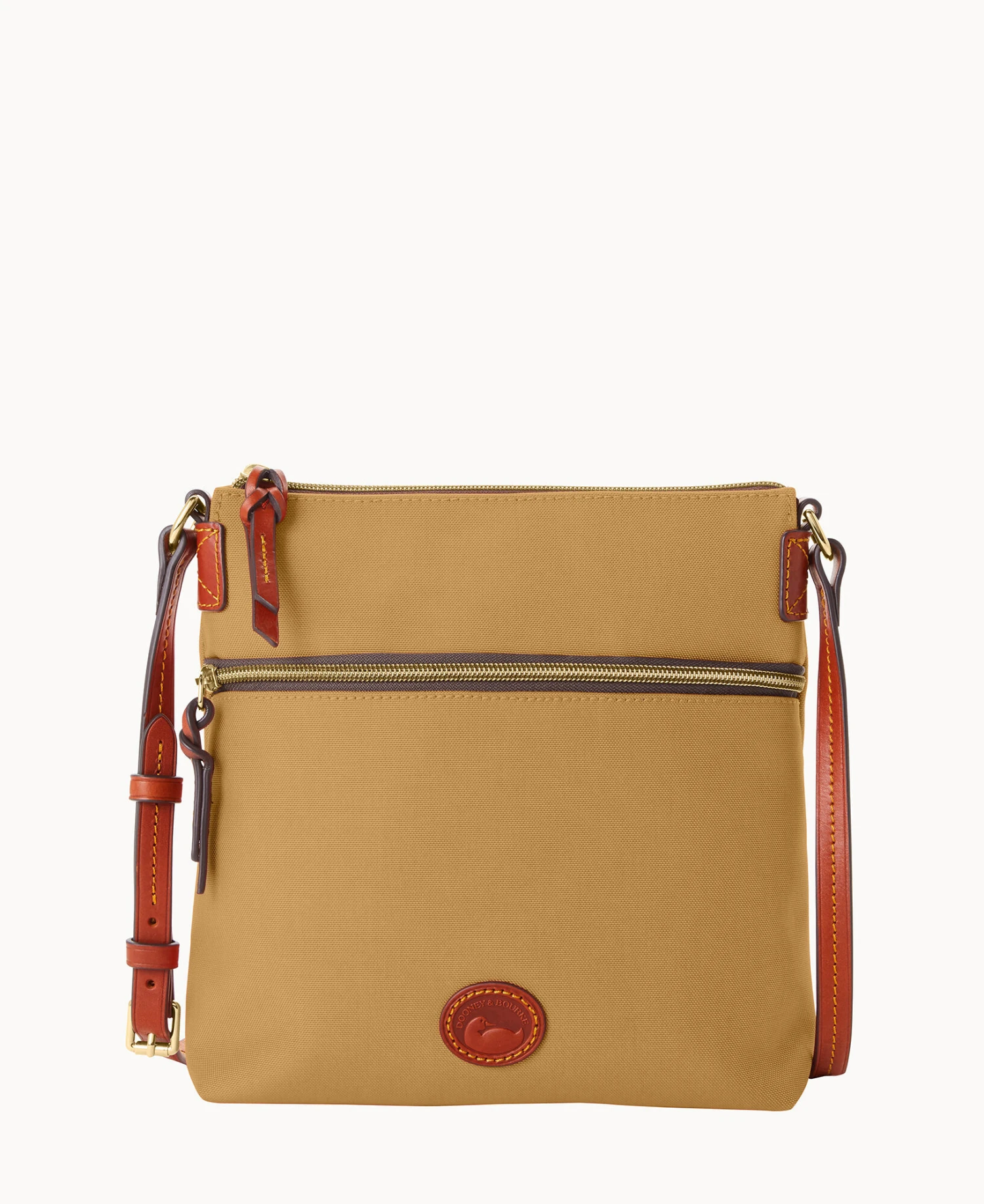 Nylon Crossbody Khaki 1 Nylon Crossbody Khaki