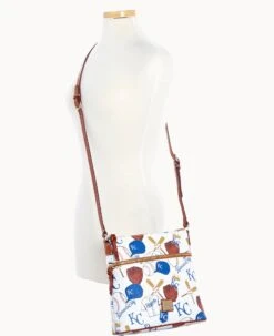 MLB Royals Crossbody ROYALS -Dooney & Bourke B3264G QUMWPATNRYLS ALT4 1