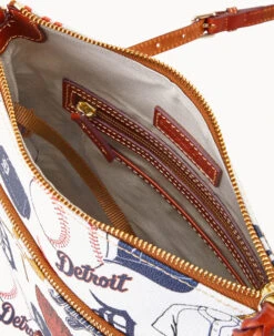 MLB Tigers Crossbody TIGERS -Dooney & Bourke B3264G QUMWPATNTGRS ALT2