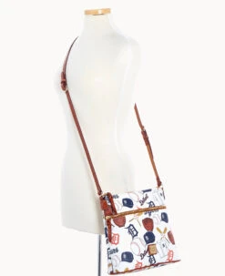 MLB Tigers Crossbody TIGERS -Dooney & Bourke B3264G QUMWPATNTGRS ALT4