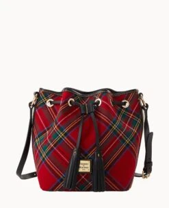 Tartan Serena Crossbody Red 17 Tartan Serena Crossbody Red -Dooney & Bourke B4129G TTRDPABL 1