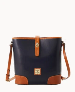 Wexford Leather Crossbody Bucket Midnight Blue -Dooney & Bourke B9061G JKMDPANA 2