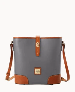 Wexford Leather Crossbody Bucket Midnight Blue -Dooney & Bourke B9061G JKSLPANA