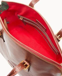 Florentine Domed Satchel Chestnut -Dooney & Bourke B9062D SCCSSCCS ALT2 1