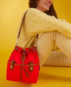 Wayfarer Drawstring Navy 26 Wayfarer Drawstring Navy -Dooney & Bourke BCAMD1765 ILD lifestyle 1