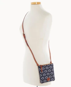 Collegiate Penn State University Small North South Top Zip Crossbody Penn State -Dooney & Bourke BL370G AANVPATNPNST ALT4