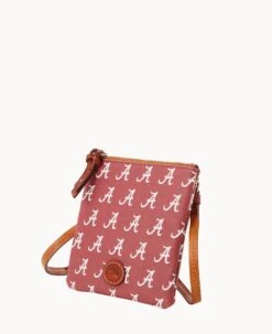 Collegiate University Of Alabama Small North South Top Zip Crossbody University Of Alabam -Dooney & Bourke BL370G AARDPATNALA0 ALT1 1