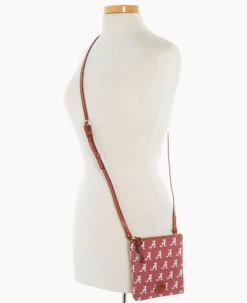 Collegiate University Of Alabama Small North South Top Zip Crossbody University Of Alabam -Dooney & Bourke BL370G AARDPATNALA0 ALT4