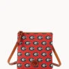 Collegiate University Of Georgia Small North South Top Zip Crossbody University Of Georgi