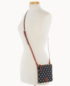 MLB Orioles Small North South Top Zip Crossbody Orioles -Dooney & Bourke BL370G MJBLPATNORLS ALT4 1