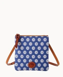 MLB Cubs Small North South Top Zip Crossbody Cubs -Dooney & Bourke BL370G MJBUPATNCUBS 2