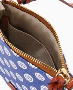 MLB Cubs Small North South Top Zip Crossbody Cubs -Dooney & Bourke BL370G MJBUPATNCUBS ALT2