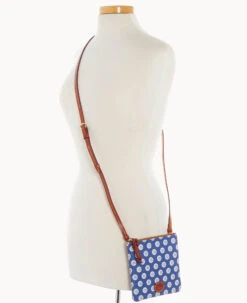MLB Cubs Small North South Top Zip Crossbody Cubs -Dooney & Bourke BL370G MJBUPATNCUBS ALT4