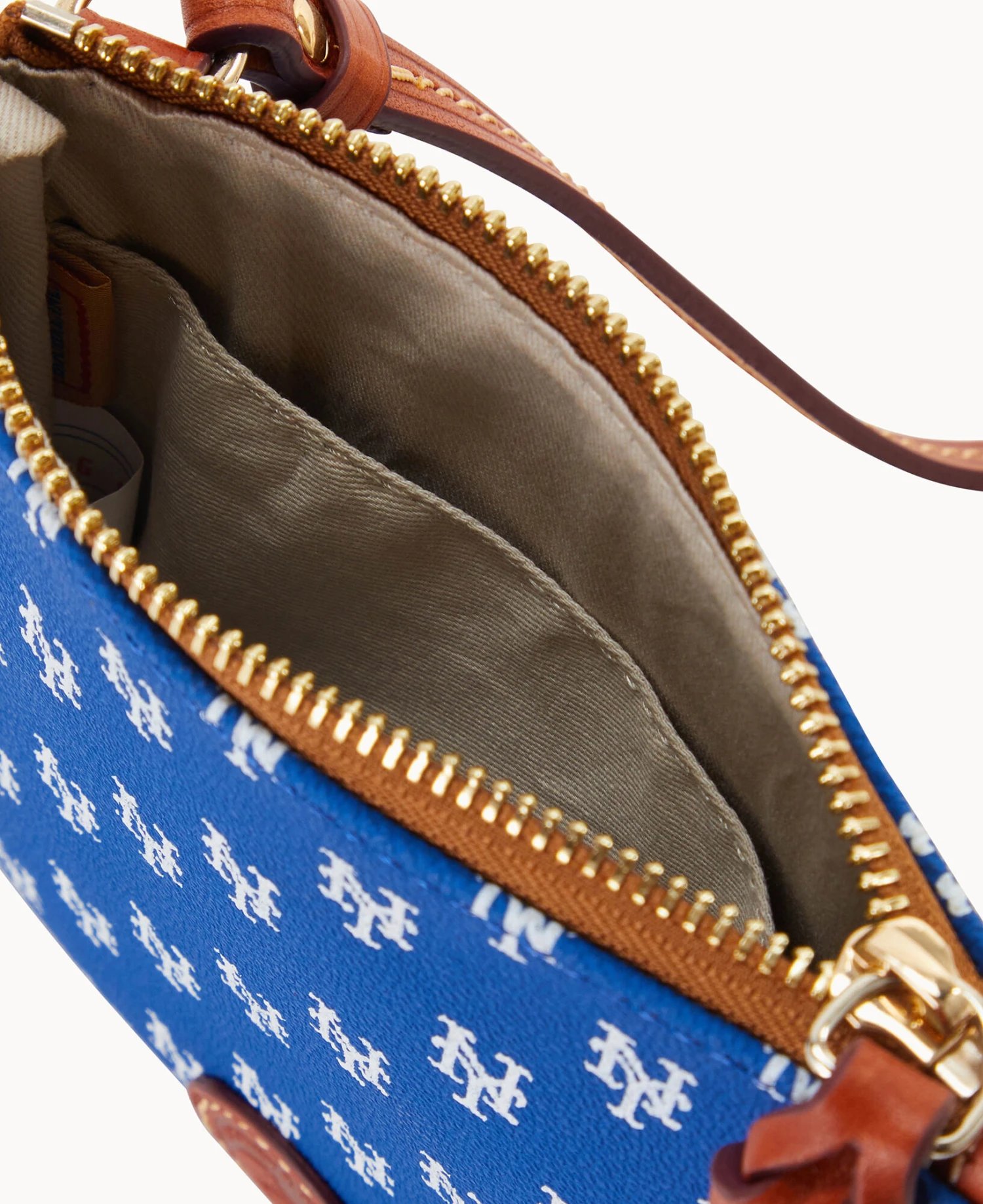 MLB Mets Small North South Top Zip Crossbody Mets 3 MLB Mets Small North South Top Zip Crossbody Mets - Image 3