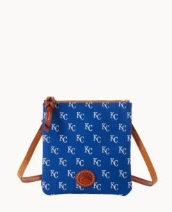 MLB Royals Small North South Top Zip Crossbody Royals -Dooney & Bourke BL370G MJBUPATNRYLS 1