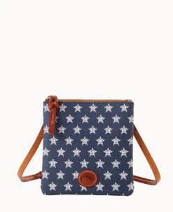 MLB Astros Small North South Top Zip Crossbody Astros -Dooney & Bourke BL370G MJNVPATNASTO 1