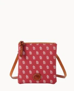 MLB Cardinals Small North South Top Zip Crossbody Cardinals -Dooney & Bourke BL370G MJRDPATNCDNL 2